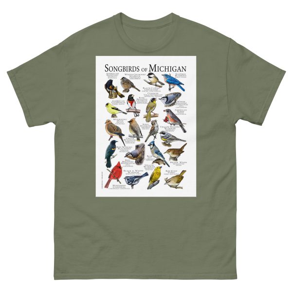Songbirds of Michigan - Men's classic tee - Image 5