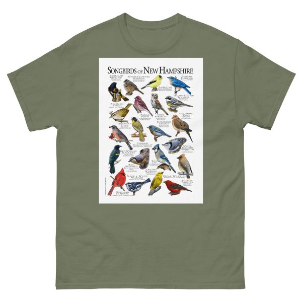 Songbirds of New Hampshire - Men's classic tee - Image 5
