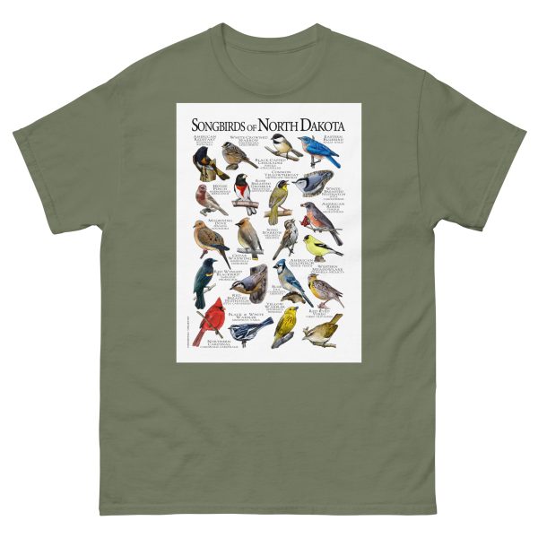 Songbirds of North Dakota - Men's classic tee - Image 5