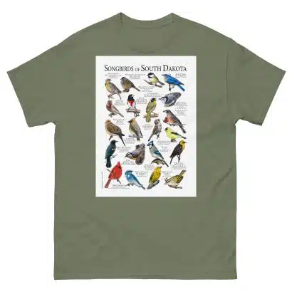 Songbirds of South Dakota - Men's classic tee - Image 5