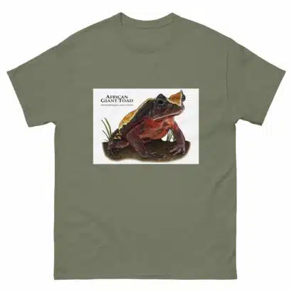 African Giant Toad- Men's classic tee - Image 5