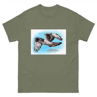 African Hawk Eagle - Men's classic tee - Image 5