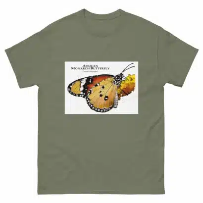 African Monarch Butterfly - Men's classic tee - Image 5