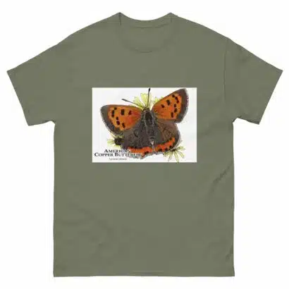 American Copper Butterfly - Men's classic tee - Image 5