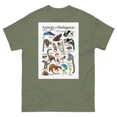Animals of Madagascar - Men's classic tee - Image 5
