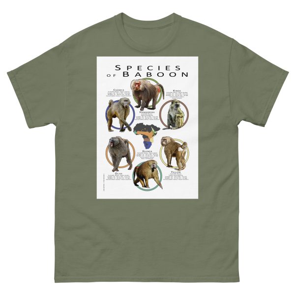 Species of Baboon - Men's classic tee - Image 5
