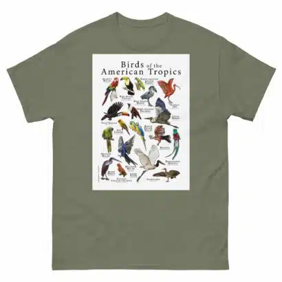 Birds of the American Tropics - Men's classic tee - Image 5