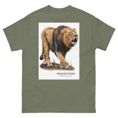 Asiatic Lion - Men's classic tee - Image 5