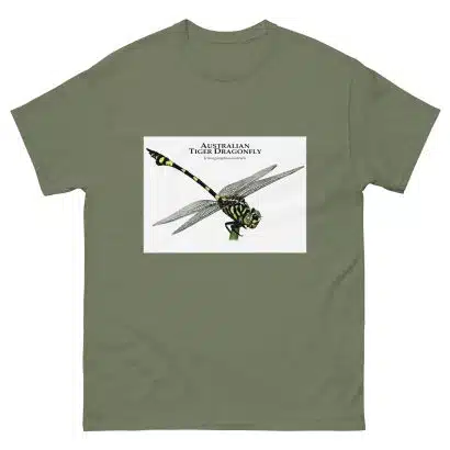 Australian Tiger Dragonfly - Men's classic tee - Image 5