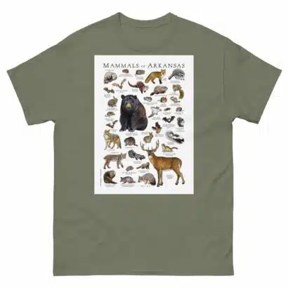 Mammals of Arkansas - Men's classic tee - Image 5