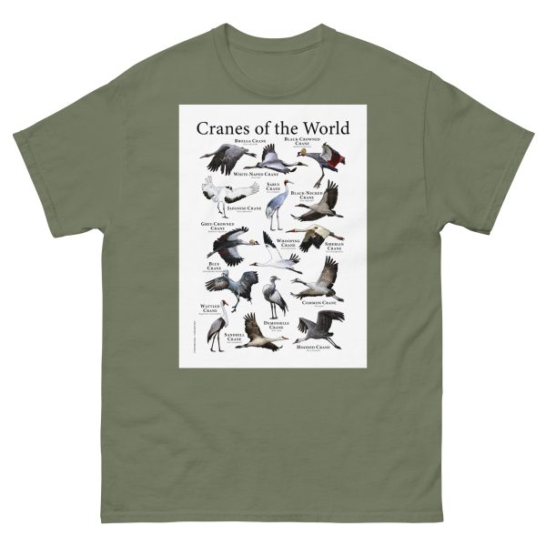 Cranes of the World - Men's classic tee - Image 5