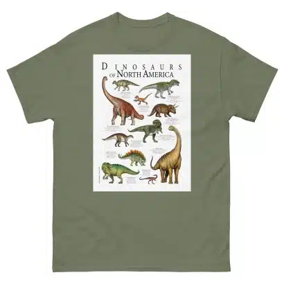 Dinosaurs of North America - Men's classic tee - Image 5