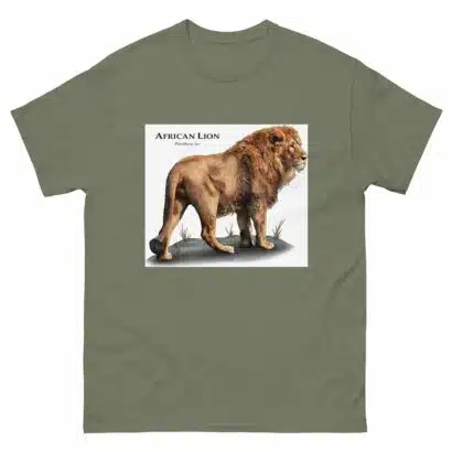 African Lion - Men's classic tee - Image 5