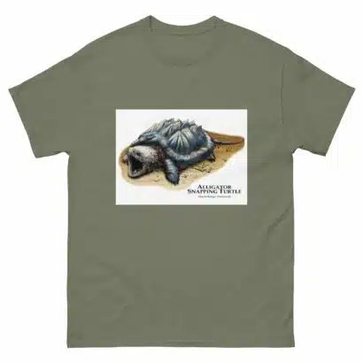 Alligator Snapping Turtle - Men's classic tee - Image 5