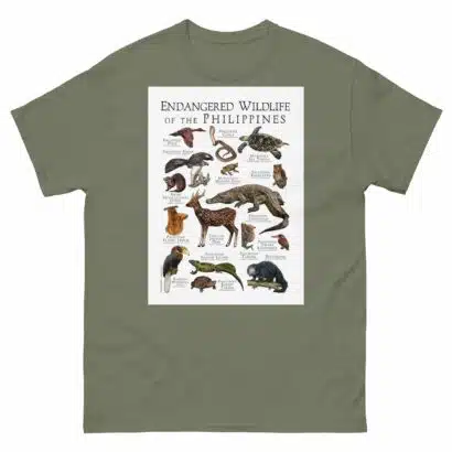 Endangered Wildlife of the Philippines - Men's classic tee - Image 5