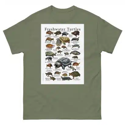 Freshwater Turtles of the World - Men's classic tee - Image 5