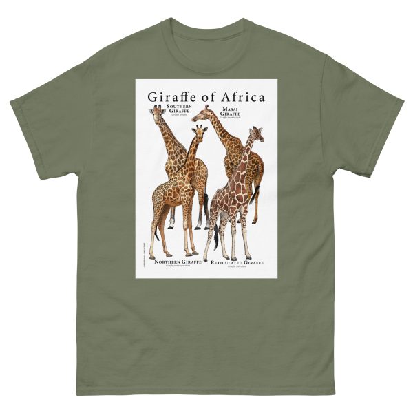 Giraffe of Africa Men's classic tee - Image 5