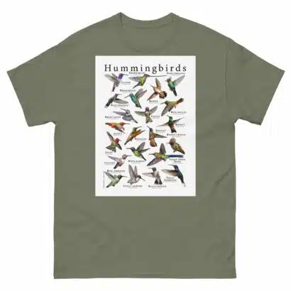 Hummingbirds of the World - Men's classic tee - Image 5