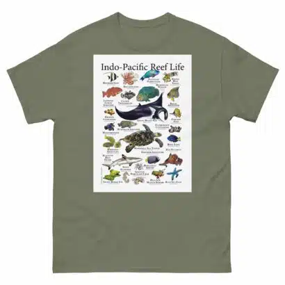 Indo-Pacific Marine Life - Men's classic tee - Image 5