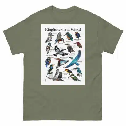 Kingfishers of the World - Men's classic tee - Image 5