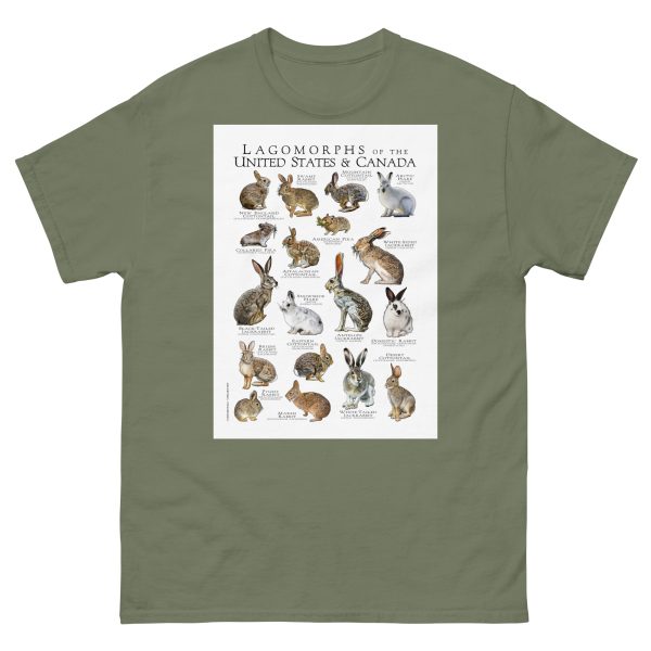 Lagomorphs of the US and Candada - Men's classic tee - Image 5