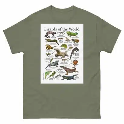 Lizards of the World - Men's classic tee - Image 5