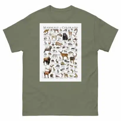 Mammals of Colorado - Men's classic tee - Image 5
