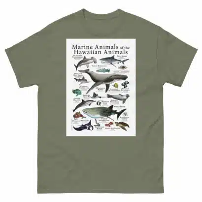 Marine Animals of Hawaii - Men's classic tee - Image 5