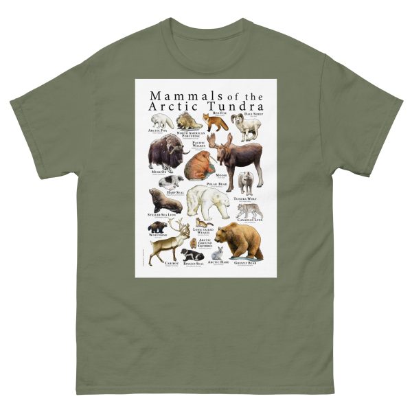 Mammals of the Arctic Tundra - Men's classic tee - Image 5