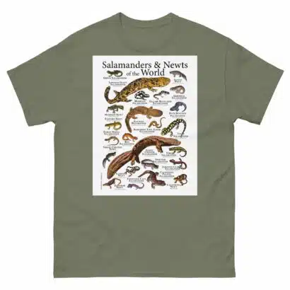 Salamanders & Newts of the World - Men's classic tee - Image 5