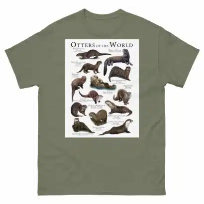 Otters of the World - Men's classic tee - Image 5