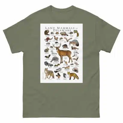 Land Mammals of Delaware - Men's classic tee - Image 5