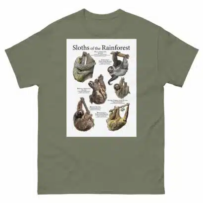 Sloths of the Rainforest - Men's classic tee - Image 5