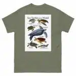 Sea Turtles of the World - Men's classic tee - Image 5