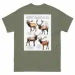 Subspecies of North American Elk - Men's classic tee - Image 5