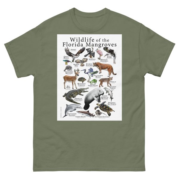 Wildlife of the Florida Mangroves - Men's classic tee - Image 5