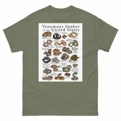 Venomous Snakes of the United States - Men's classic tee - Image 5