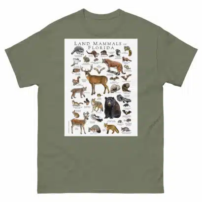 Land Mammals of Florida - Men's classic tee - Image 5