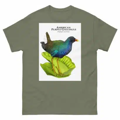 American Purple Gallinule Men's classic tee - Image 5