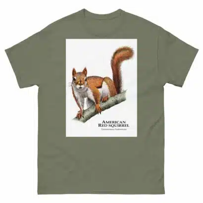 American Red Squirrel - Men's classic tee - Image 5