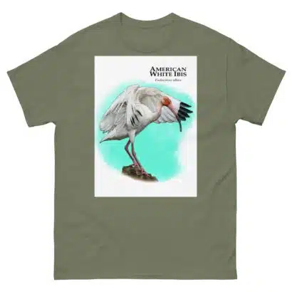 American White Ibis - Men's classic tee - Image 5