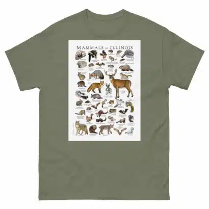 Mammals of Illinois - Men's classic tee - Image 5