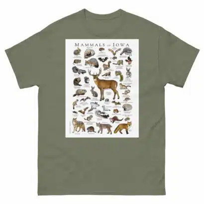 Mammals of Iowa - Men's classic tee - Image 5