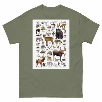 Mammals of Michigan - Men's classic tee - Image 5