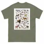Mammals of Nebraska - Men's classic tee - Image 5