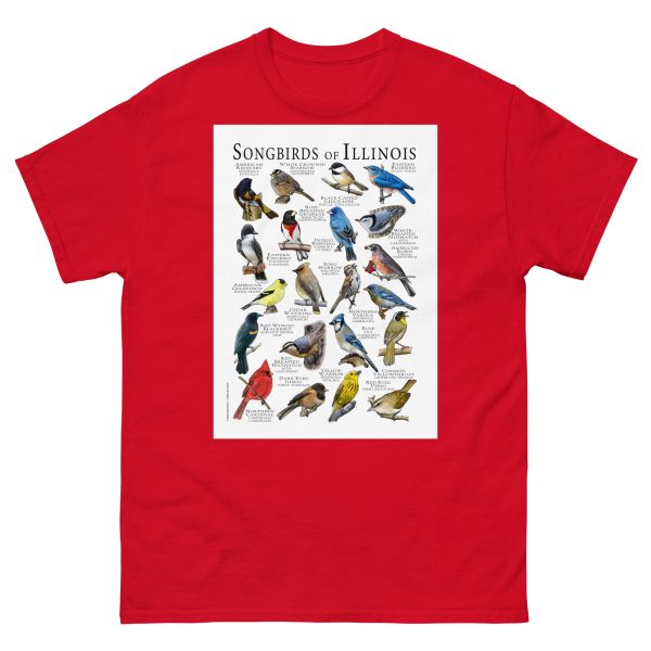 Songbirds of Illinois - Men's classic tee - Image 3