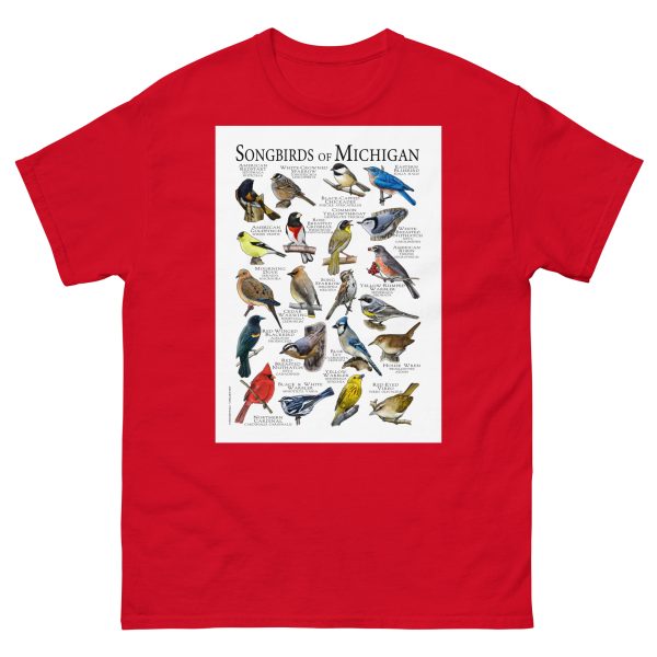 Songbirds of Michigan - Men's classic tee - Image 3