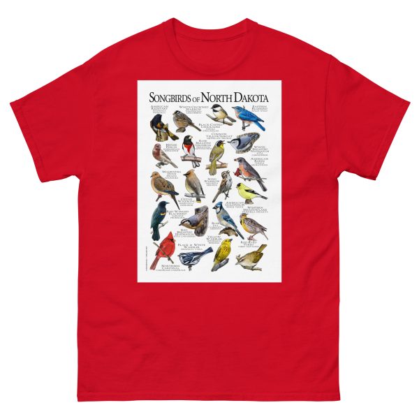 Songbirds of North Dakota - Men's classic tee - Image 3