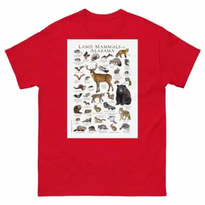 Land Mammals of Alabama - Men's classic tee - Image 3