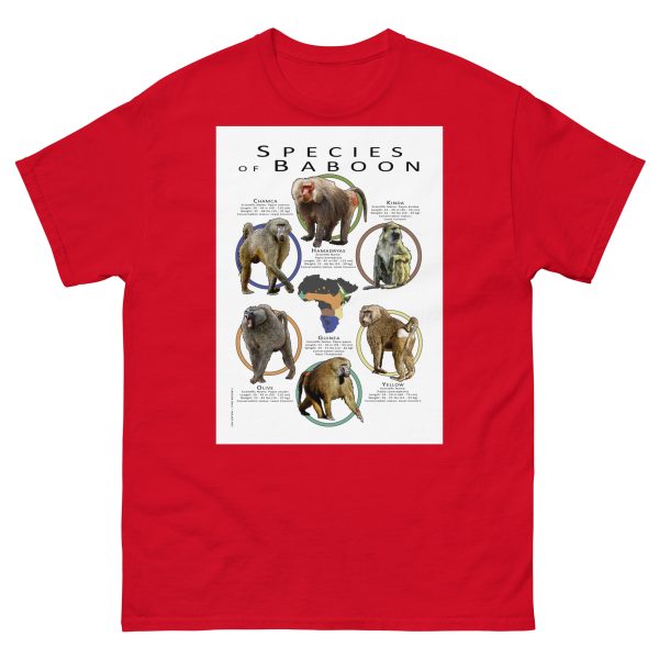 Species of Baboon - Men's classic tee - Image 3